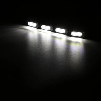 LED avant capot feu de calandre lumière blanche Retrofit avec faisceau électrique pour Toyota Tacoma 2016–2021 TRD PRO – vue