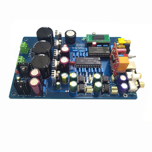 TDA1541 + SAA7220 + CS8412 + NE5534 fibre coaxiale PCM2704 carte DAC AC15-0-15 V 10 W – vue principale
