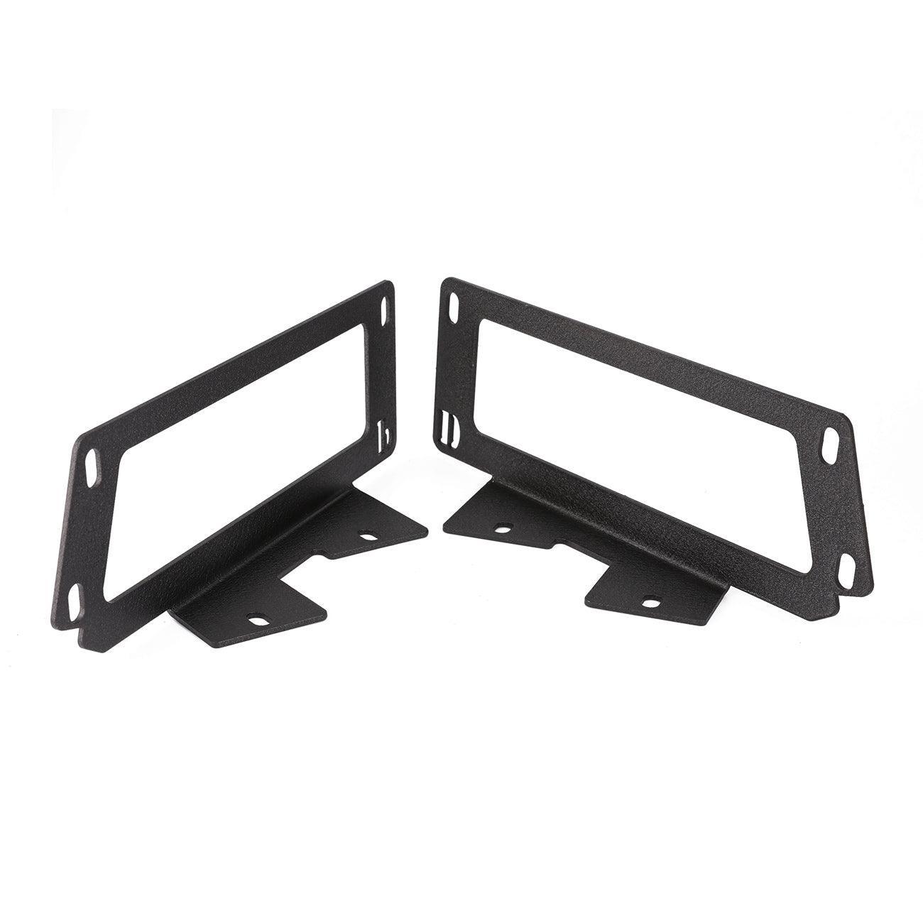 3 Inch LED Pods Lights avec Additional orange Covers & Dual Fog lights Hidden Bumper Mount Bracket pour Dodge Ram 2500 3500…