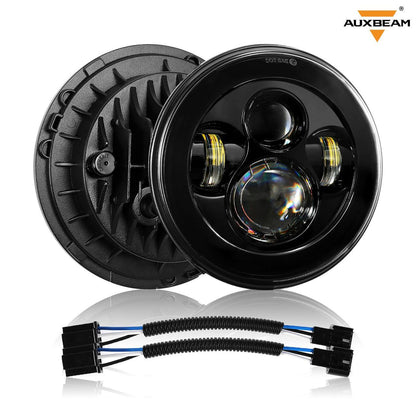7″ LED phare de remplacement & LED Smoke feu arrière Brake Reverse clignotant Lamp pour Jeep Wrangler JK – vue 11 – NOVADOMIO