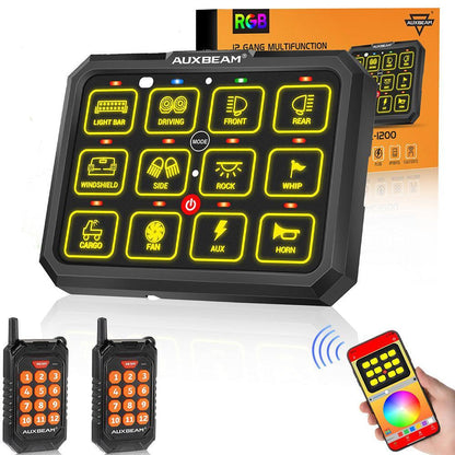 AC-1200 RGB panneau de commande avec APP&télécommande, modes bascule / momentané / impulsion (sortie simple) – vue 13