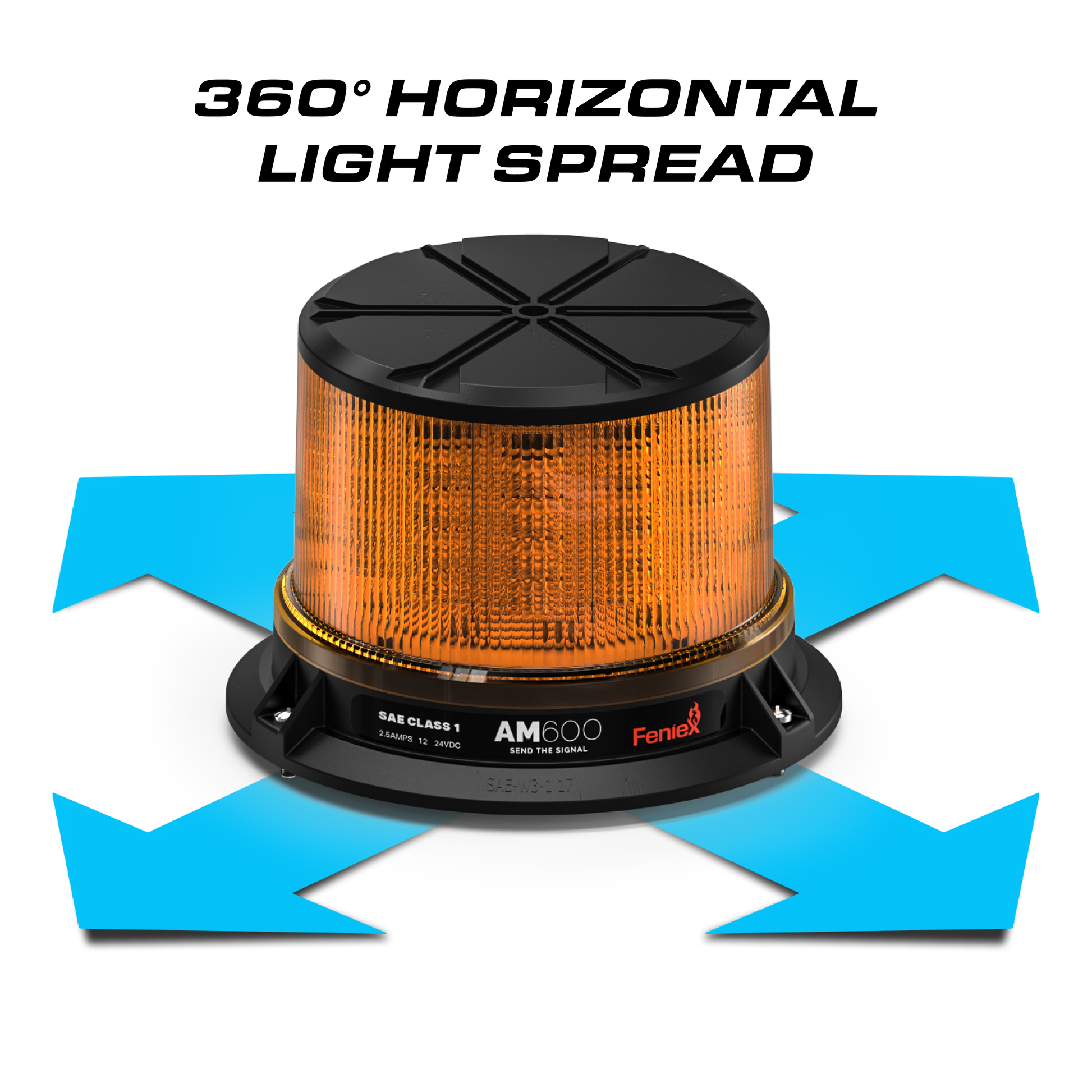 Feniex Beacon AM600 – Balise LED de signalisation – vue 3