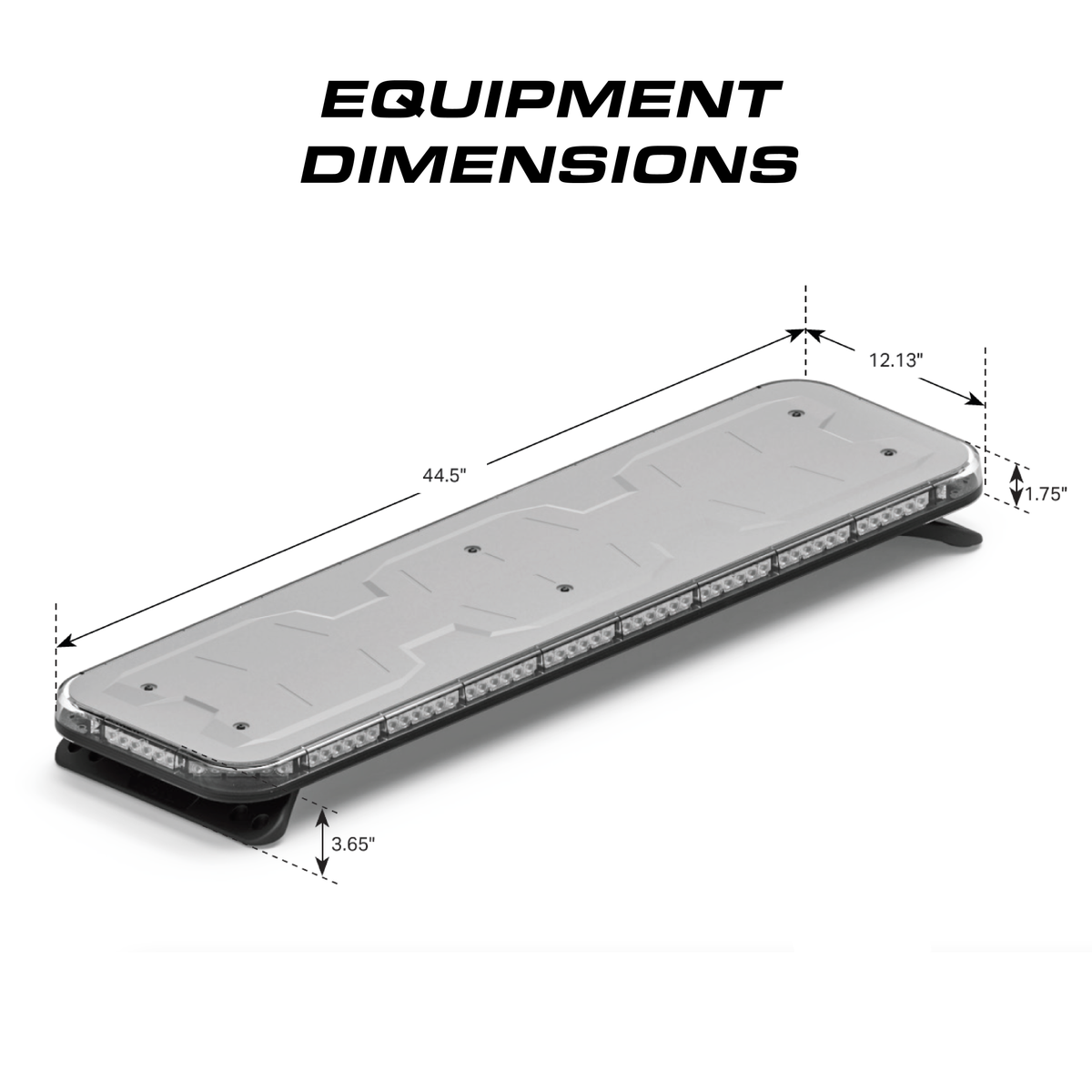 Feniex Fusion® 44" – Rampe LED de signalisation – vue 2