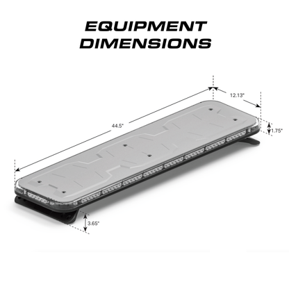 Feniex Fusion® 44″ – Rampe LED de signalisation – vue 2 – NOVADOMIO