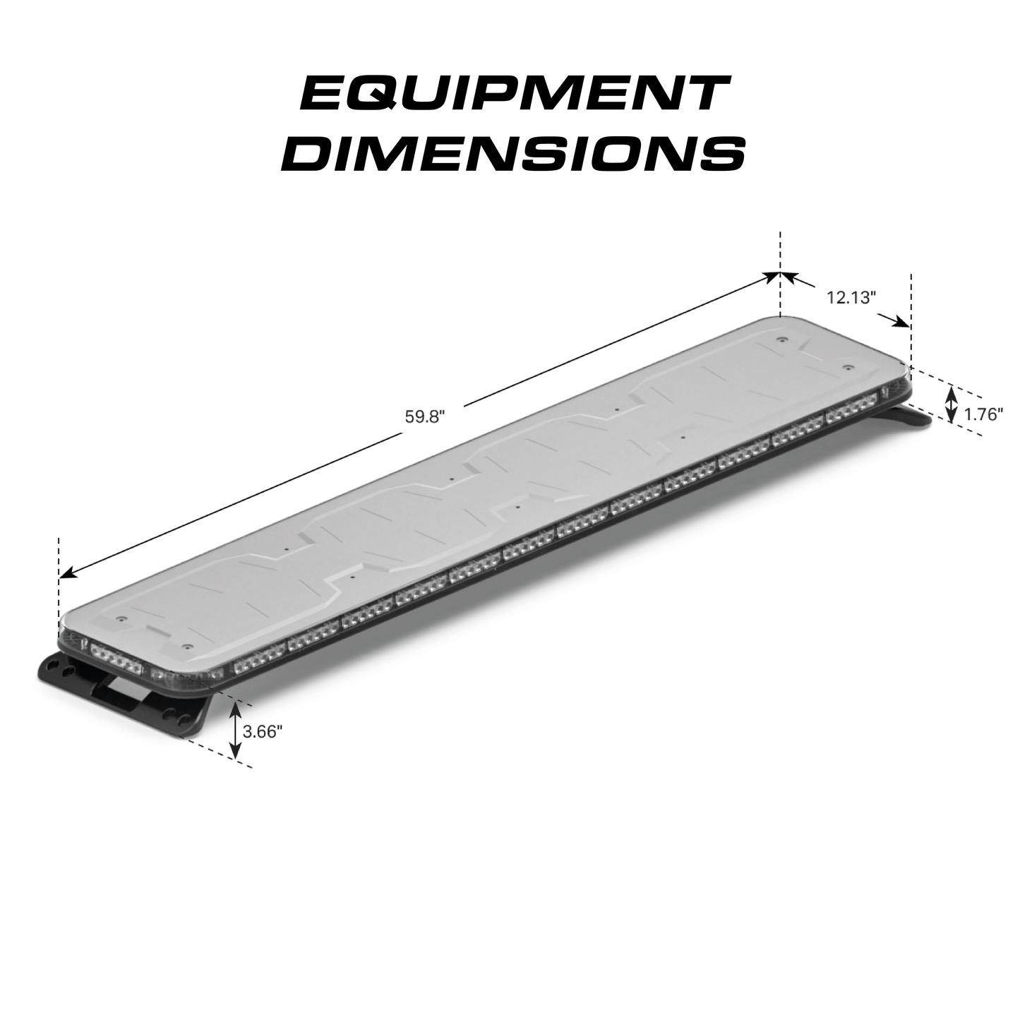 Feniex Fusion® 60" – Rampe LED de signalisation – vue 2