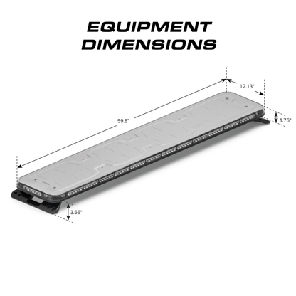 Feniex Fusion® 60″ – Rampe LED de signalisation – vue 2 – NOVADOMIO
