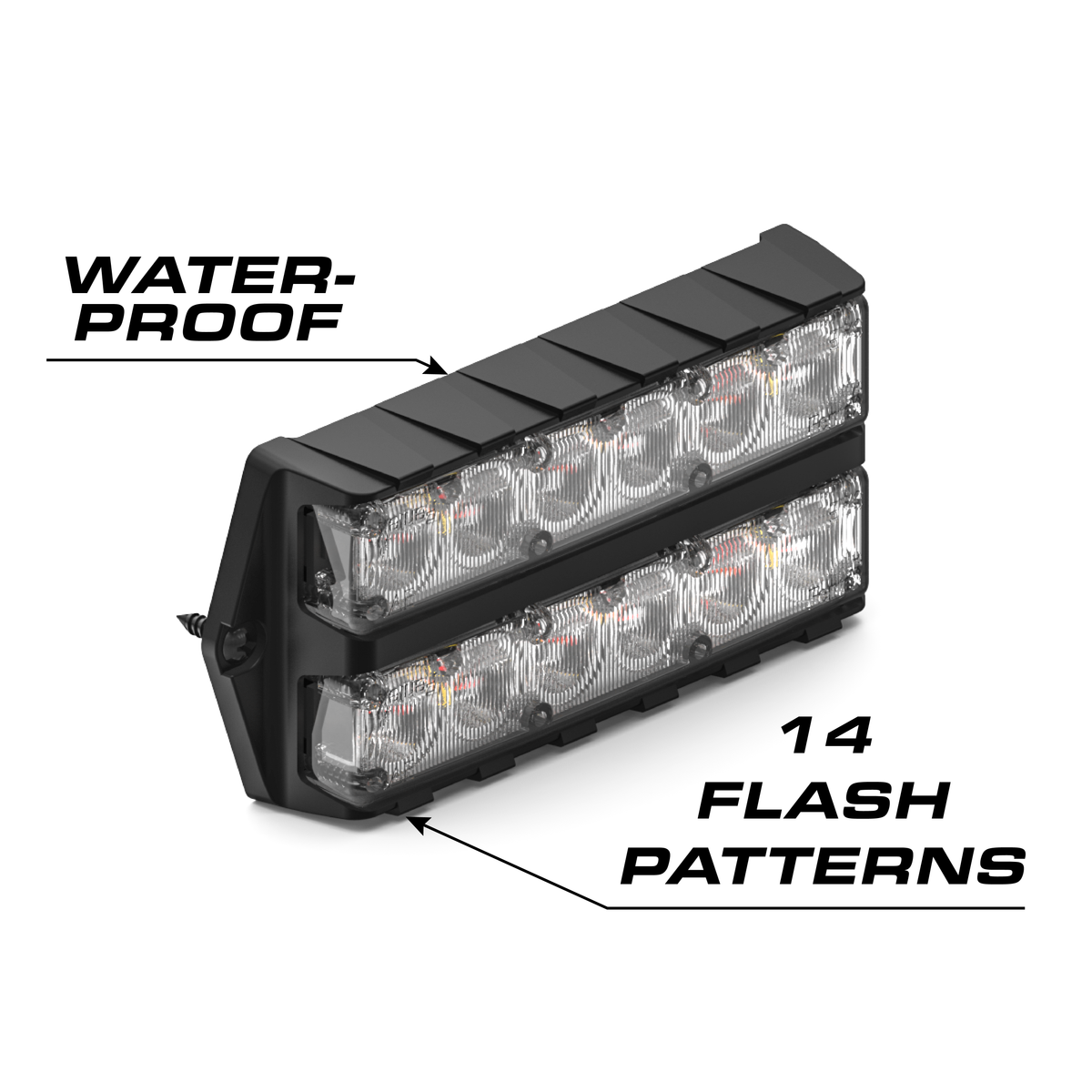 Feniex Fusion® Double SM – Feu LED de signalisation – vue 2
