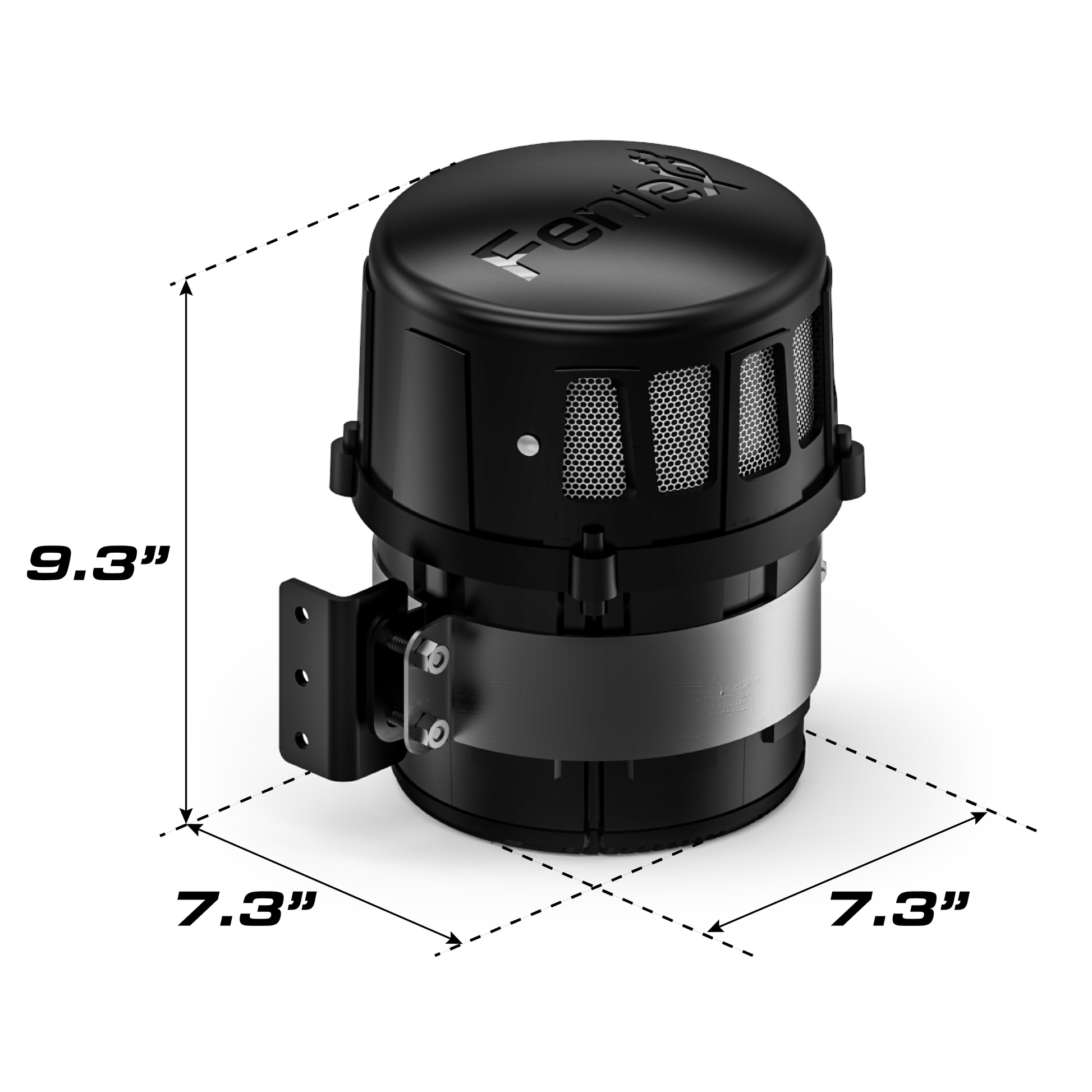 Feniex Hammer100W + Siren – Haut-parleur avec sirène – vue 2