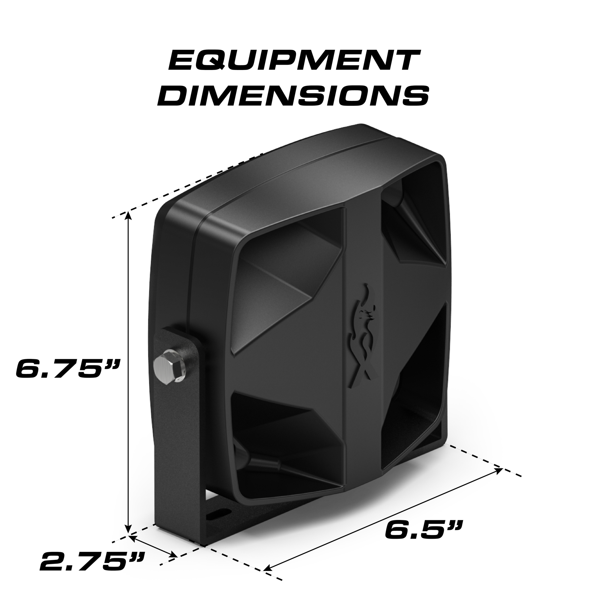 Feniex Vanguard 100W – Haut-parleur de sirène – vue 2