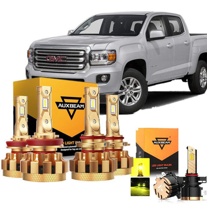 Kit d’ampoules LED feux de route/croisement F-16 Plus série CAN-bus intégré 14 000 lm pour GMC Canyon 2015–2019 – vue 17