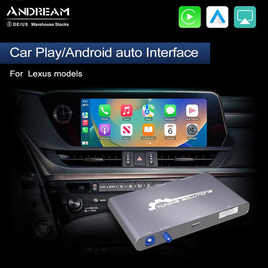 Boîtier CarPlay Android Auto Andream pour Lexus GS LS ES IS UX LX