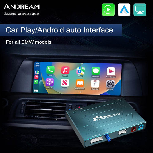 Boîtier CarPlay Android Auto Andream pour BMW MMI CIC NBT EVO X1 X3