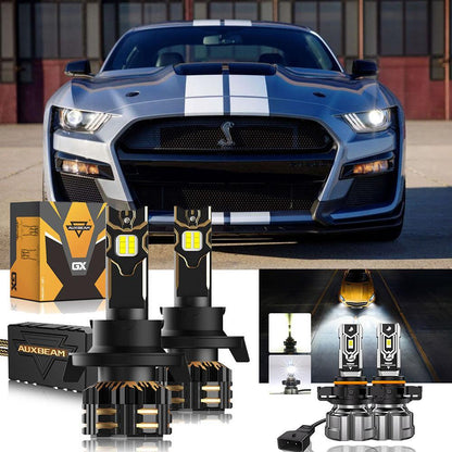 pour 2007-2012 Ford Mustang Shelby GT500 H13 Ampoules de phare LED – vue 23 – NOVADOMIO