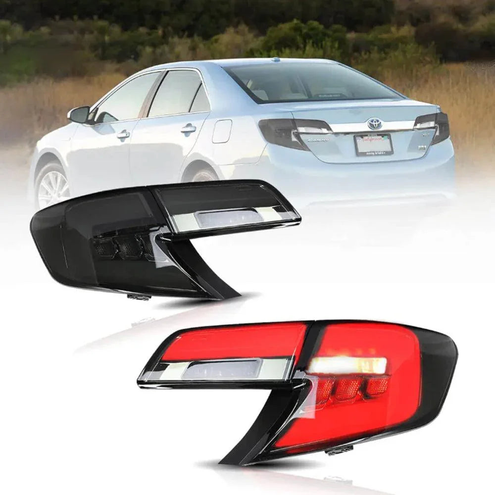 LED bloc de feux arrière avec orange clignotant pour 2012-2014 Toyota Camry XV50 Regular Models Pre-Facelift – vue 7