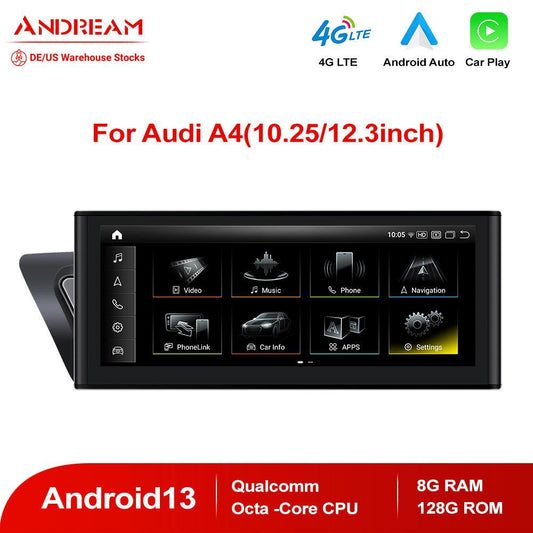 Boîtier CarPlay Android Auto Andream pour Audi A3 A4 A5 Q3 Q5 Q7