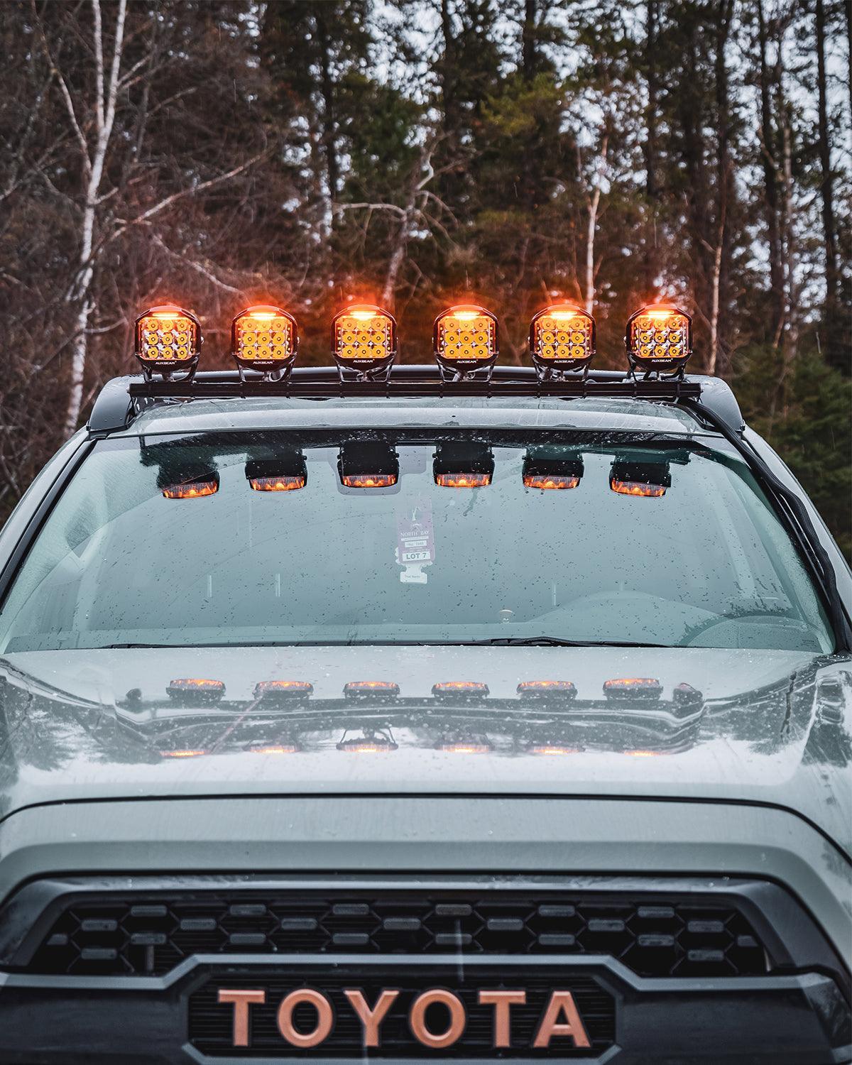 V-MAX série faisceau combiné Side Shooter Projecteurs LED compacts avec orange DRL – vue 6