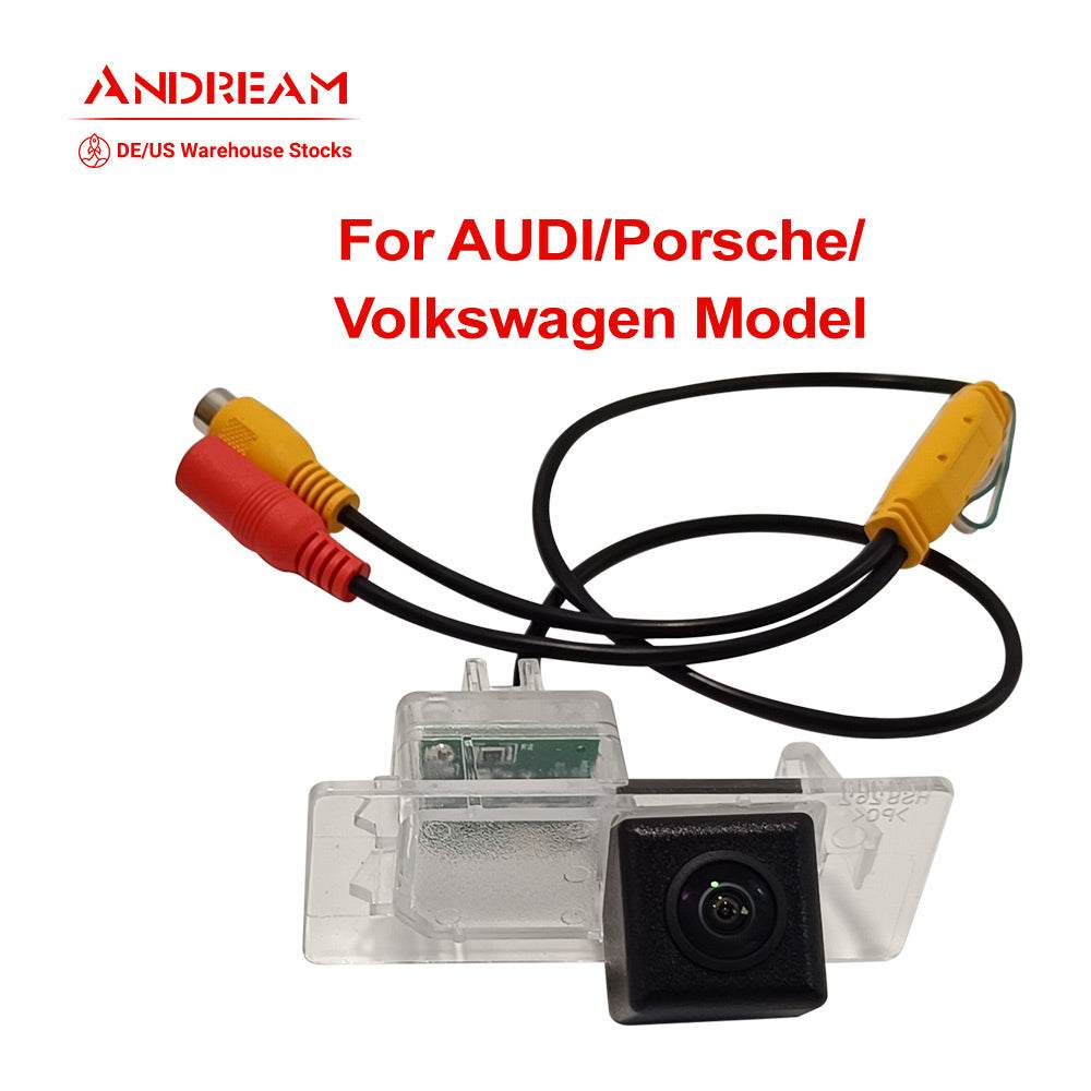 Caméra de recul AHD 1080p Andream pour Audi Volkswagen Porsche