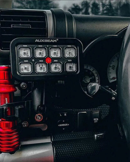 AR série 6/8 voies LED panneau de commande, tout-terrain contrôleur – vue 3 – NOVADOMIO