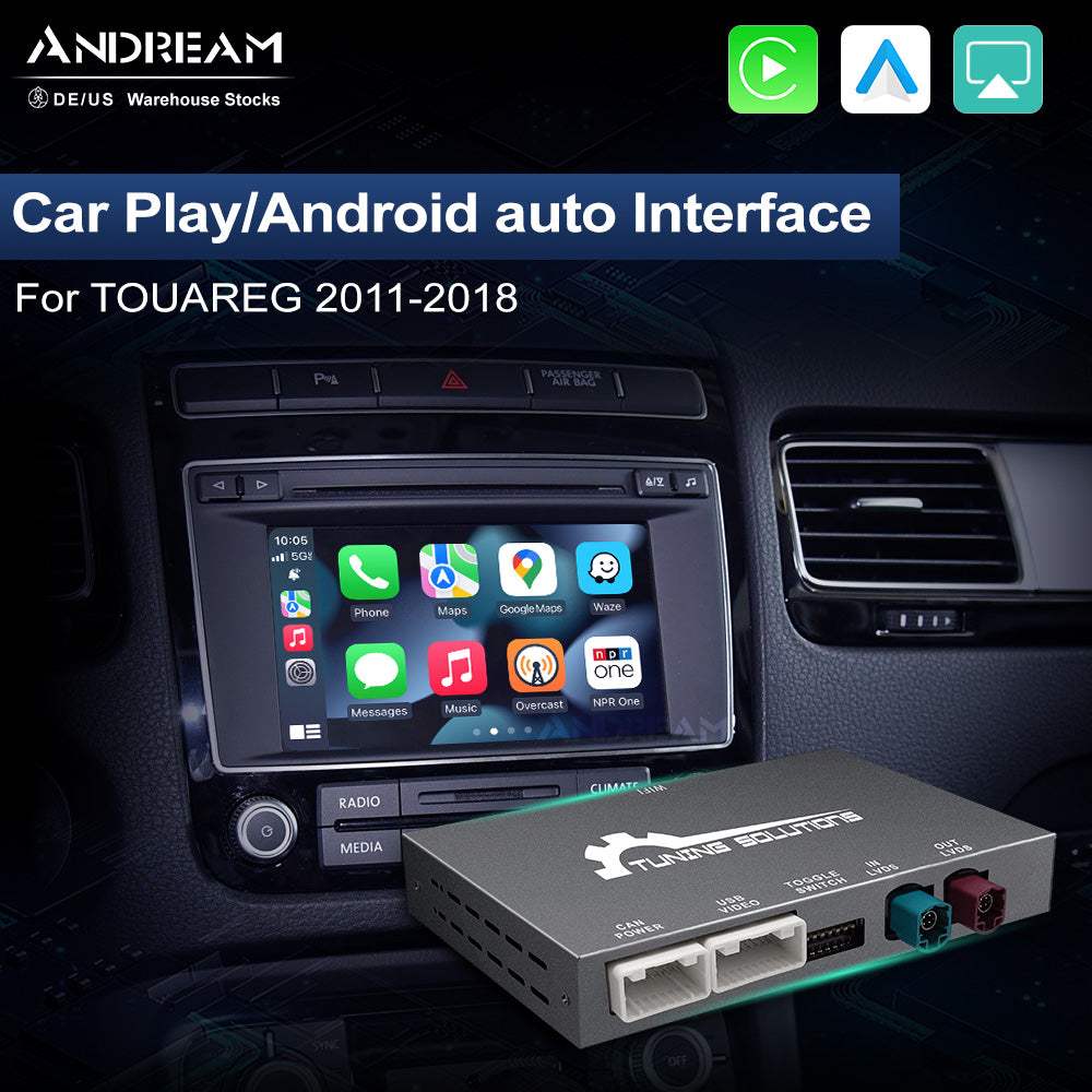 Boîtier CarPlay Android Auto Andream pour Volkswagen MMI RNS850