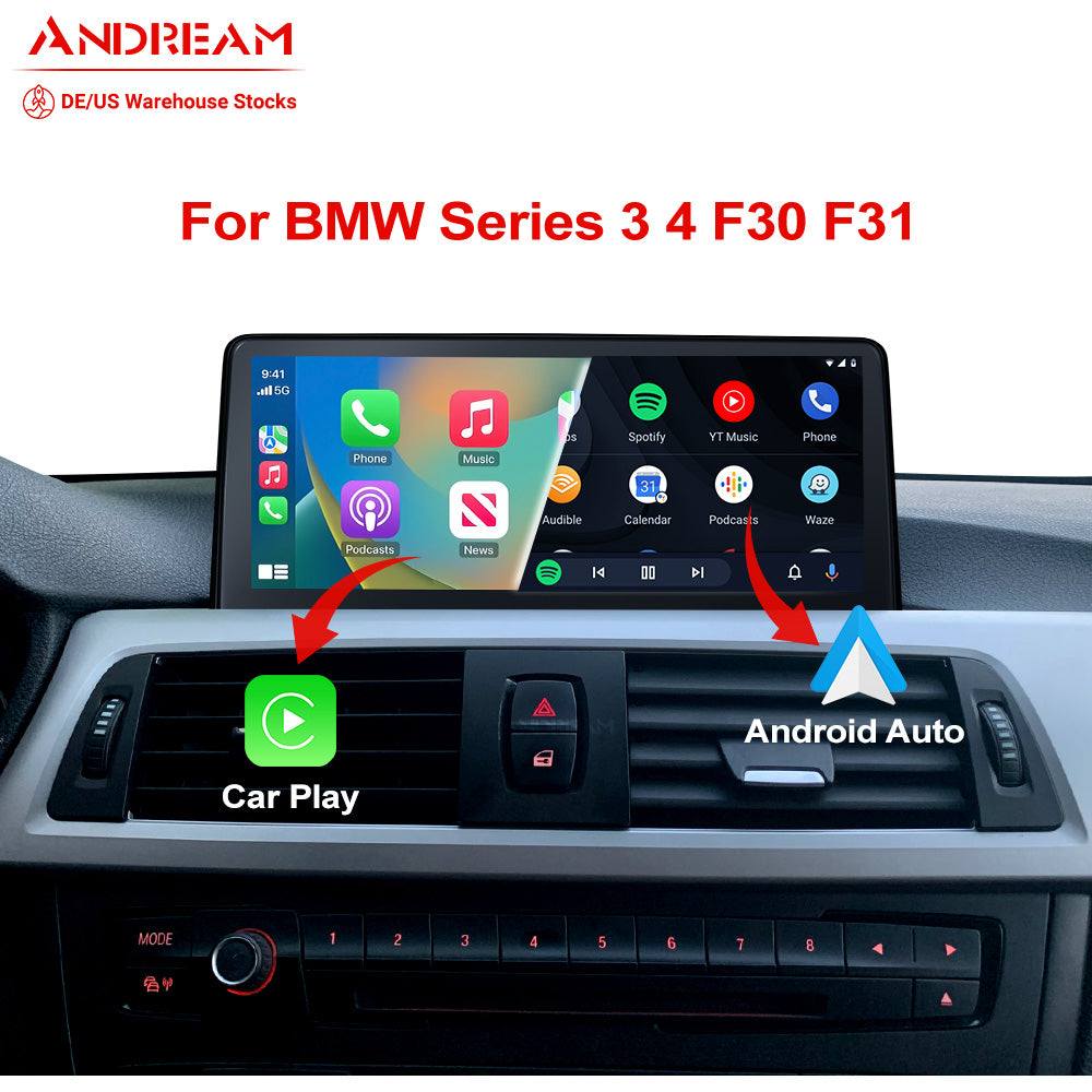 Écran multimédia auto Andream pour BMW F30 F31 F34 F32 F33 F36