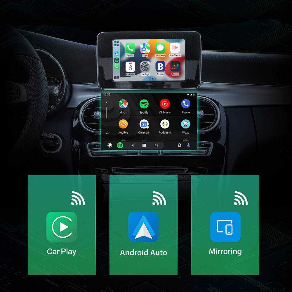 Boîtier CarPlay Android Auto Andream pour Mercedes MMI NTG4.5 – vue 2