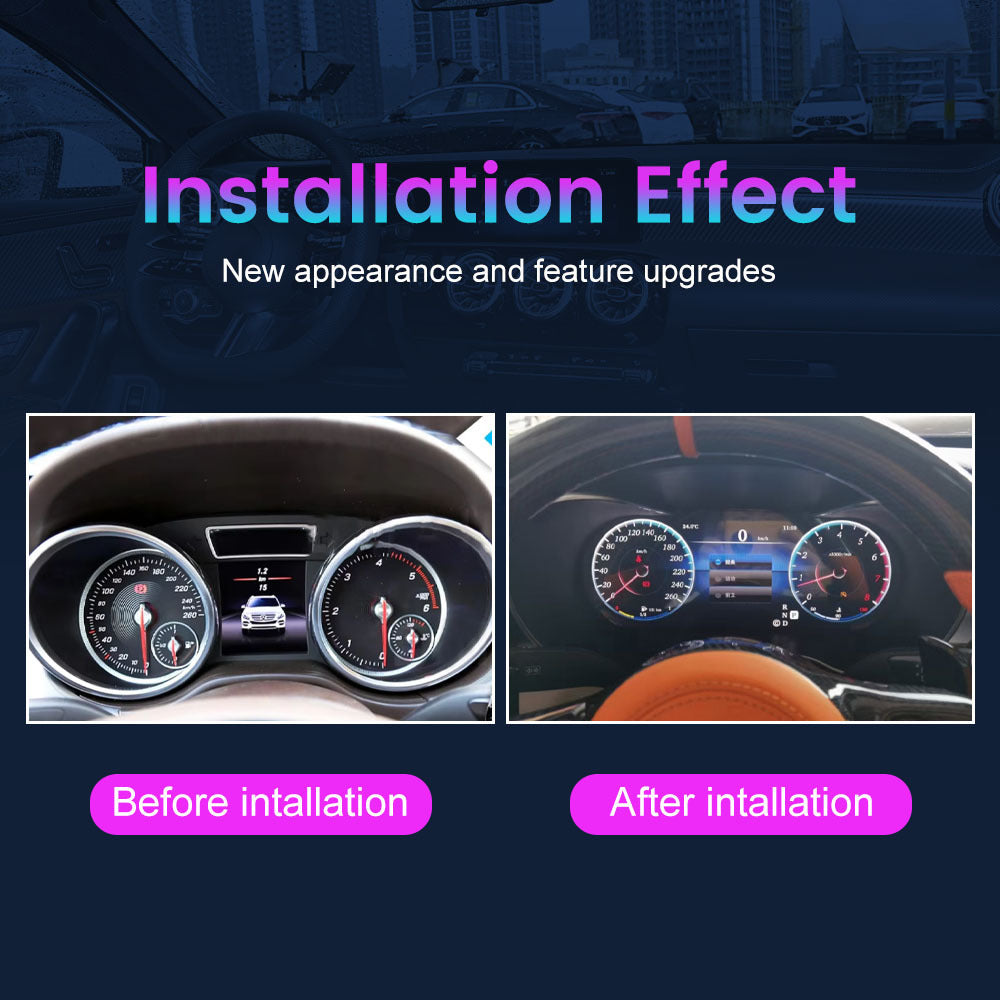 Virtual Cockpit Mercedes-Benz Classe G / ML / GL / GLE / GLS 2012-2019 – NOVADOMIO