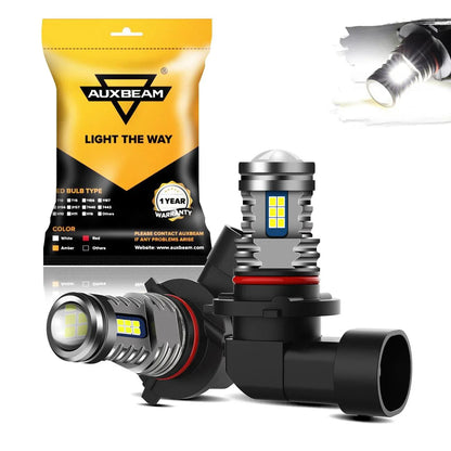 Lot de 2 Y2 série 3-Sides blanc froid/jaune LED antibrouillard/DRL – NOVADOMIO