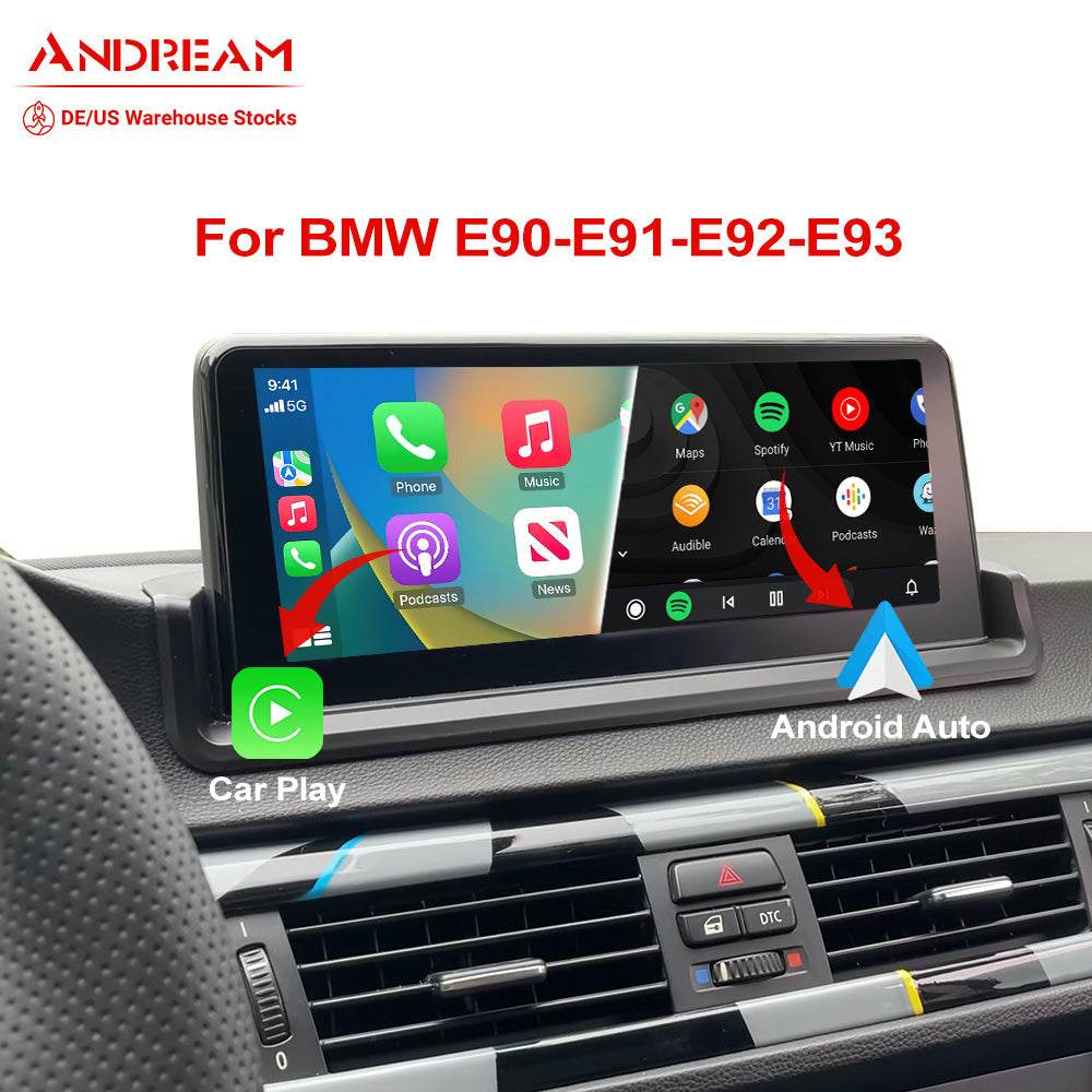 Écran multimédia auto Andream pour BMW E90 E91 E92 E93