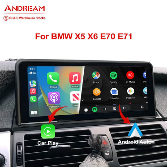 Écran multimédia auto Andream pour BMW X5 X6 E70 E71 E72 CIC