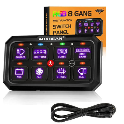 RB80 XL RGB panneau de commande sans APP, modes bascule / momentané / impulsion (sortie double) – vue 8 – NOVADOMIO