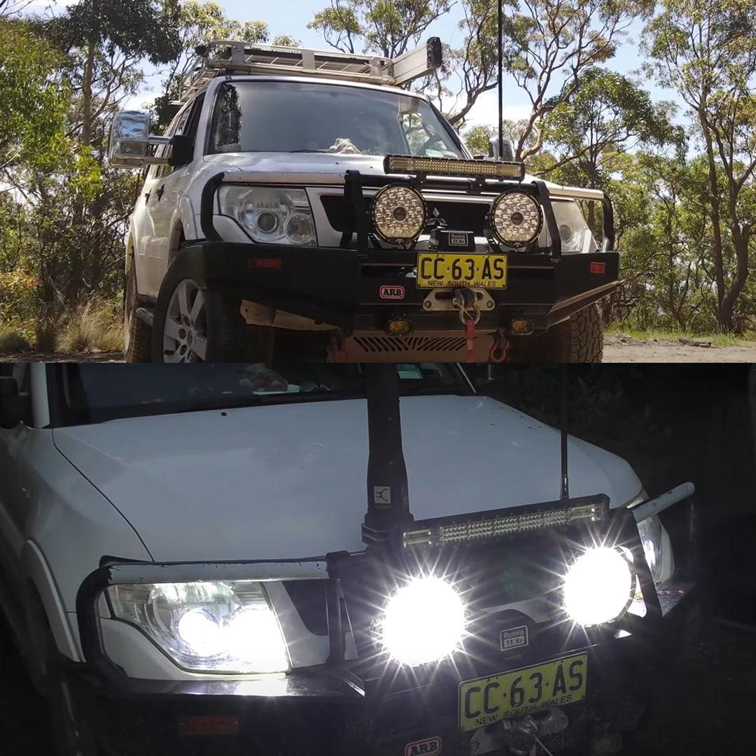 360-PRO série | 9 Inch 270W 37776LM Offroad LED Driving Lights – vue 9