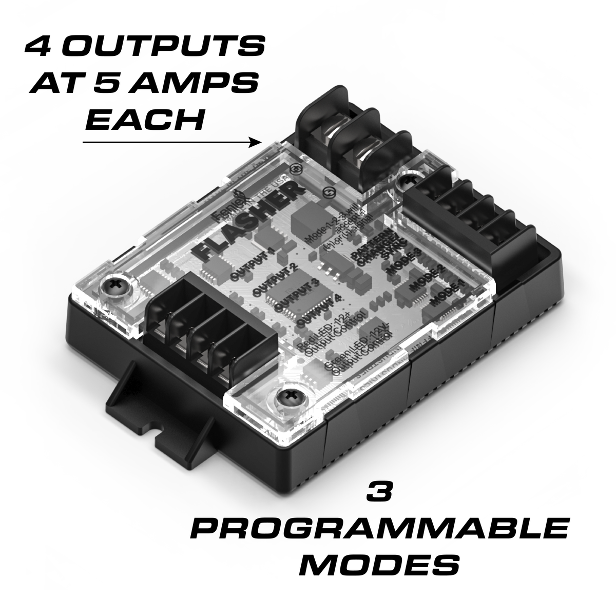 Feniex 4X Flasher – Module clignotant – vue 2
