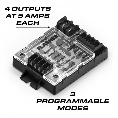 Feniex 4X Flasher – Module clignotant – vue 2 – NOVADOMIO