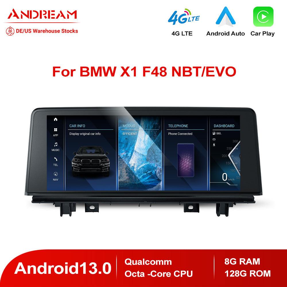 Écran multimédia auto Andream pour BMW X1 F48 NBT EVO