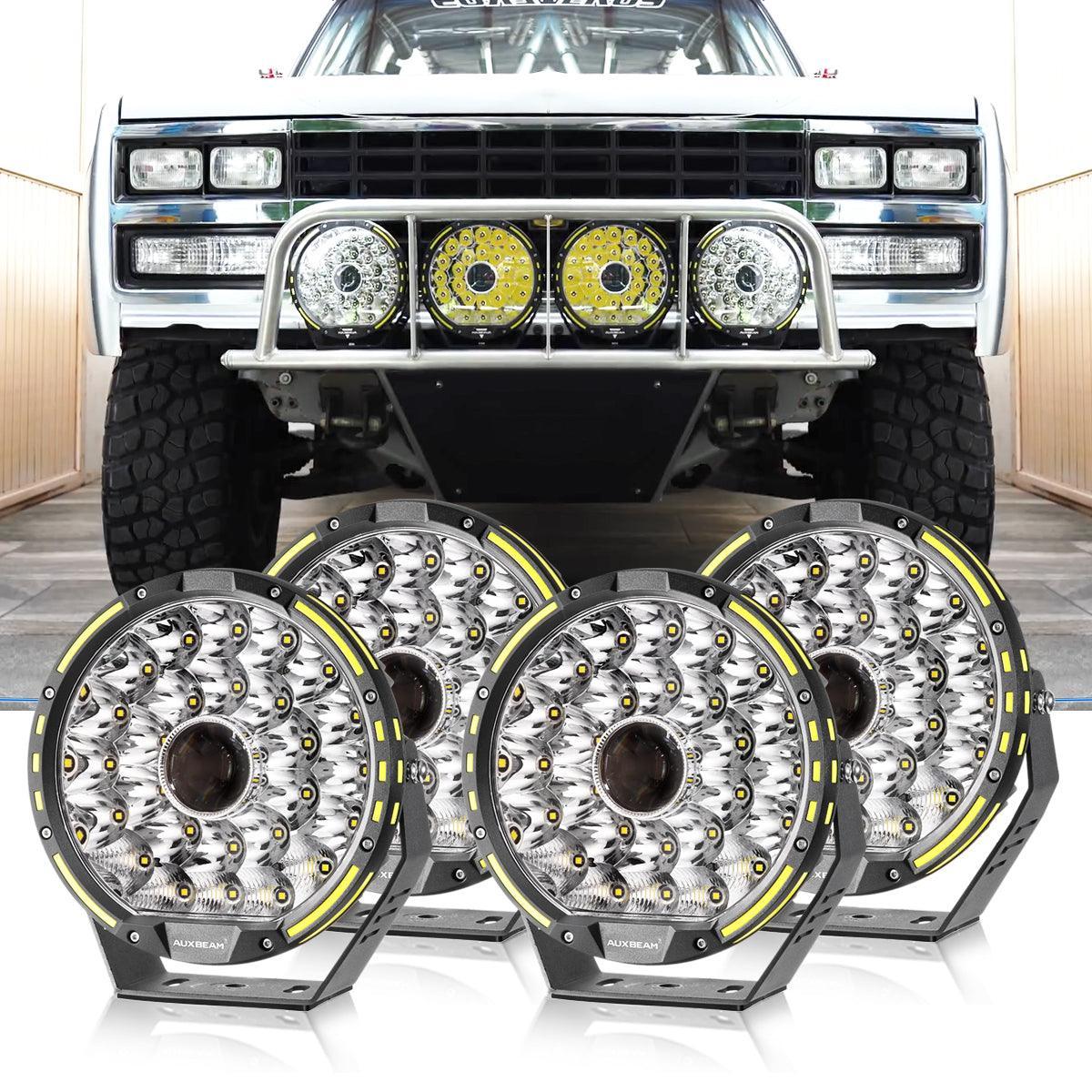 (2pcs/set) 9 INCH 270W 37776LM 360-PRO série Custom Lens Offroad LED Driving Lights pour Chevrolet – vue 2