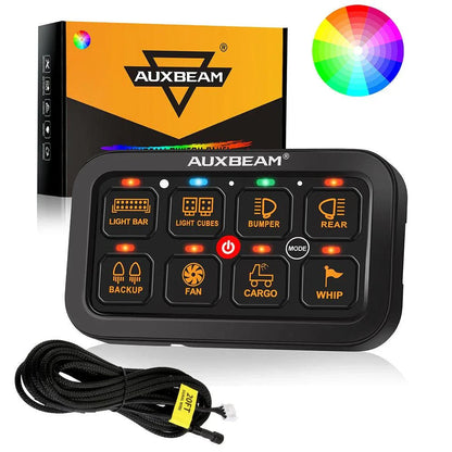 RA80 RGB panneau de commande, modes bascule / momentané / impulsion (sortie simple) – vue 9 – NOVADOMIO