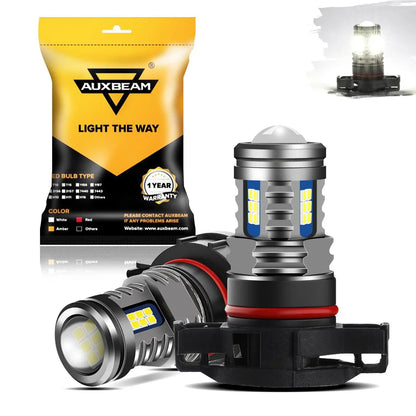 Lot de 2 Y2 série 3-Sides blanc froid/jaune LED antibrouillard/DRL – vue 17 – NOVADOMIO