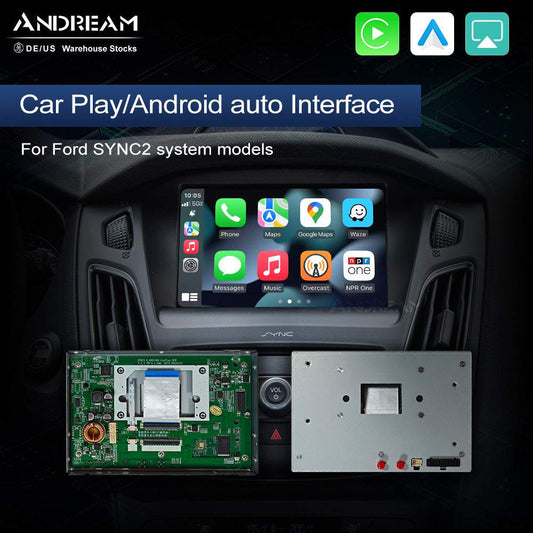 Boîtier CarPlay Android Auto Andream pour Ford Sync2 MMI