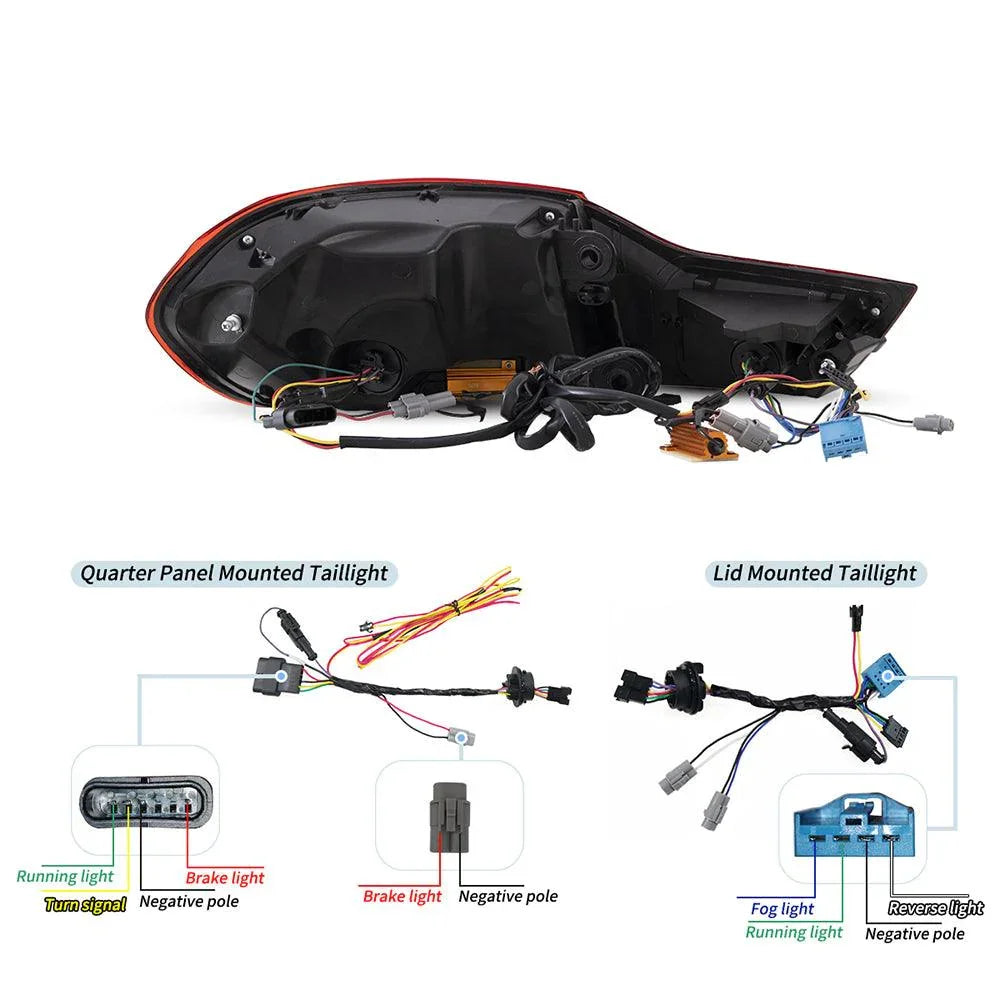 LED bloc de feux arrière avec GTS Style pour 2014-2020 BMW 4 série/M4 – vue 7