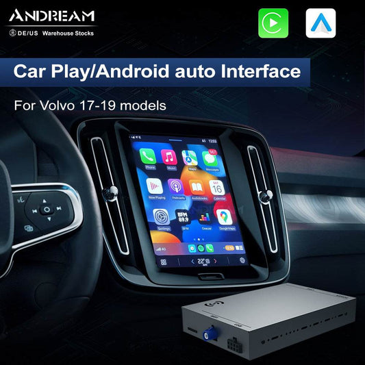 Boîtier CarPlay Android Auto Andream pour Volvo XC90 XC60 XC40 S60 S90 V60