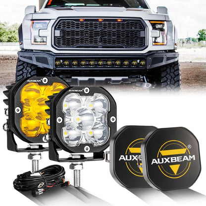 3″ 80 W 9 600 lm projecteurs LED compacts blanc&orange pour Ford – vue 18 – NOVADOMIO