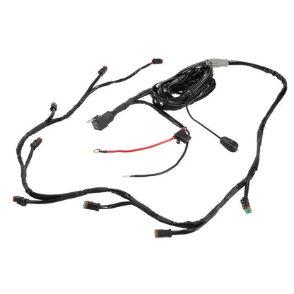 8 Projecteurs LED compacts kit faisceau d’alimentation avec connecteur DT 2 broches – vue 2 – NOVADOMIO