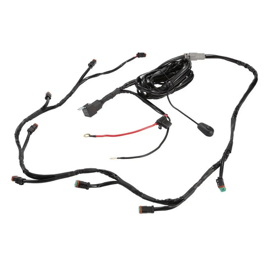 8 Projecteurs LED compacts kit faisceau d’alimentation avec connecteur DT 2 broches – vue 2 – NOVADOMIO