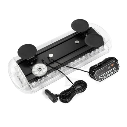 21.5″ stroboscopique de toit Barres lumineuses, 20 modes de flash fixation magnétique feux de signalisation d’urgence – vue 9