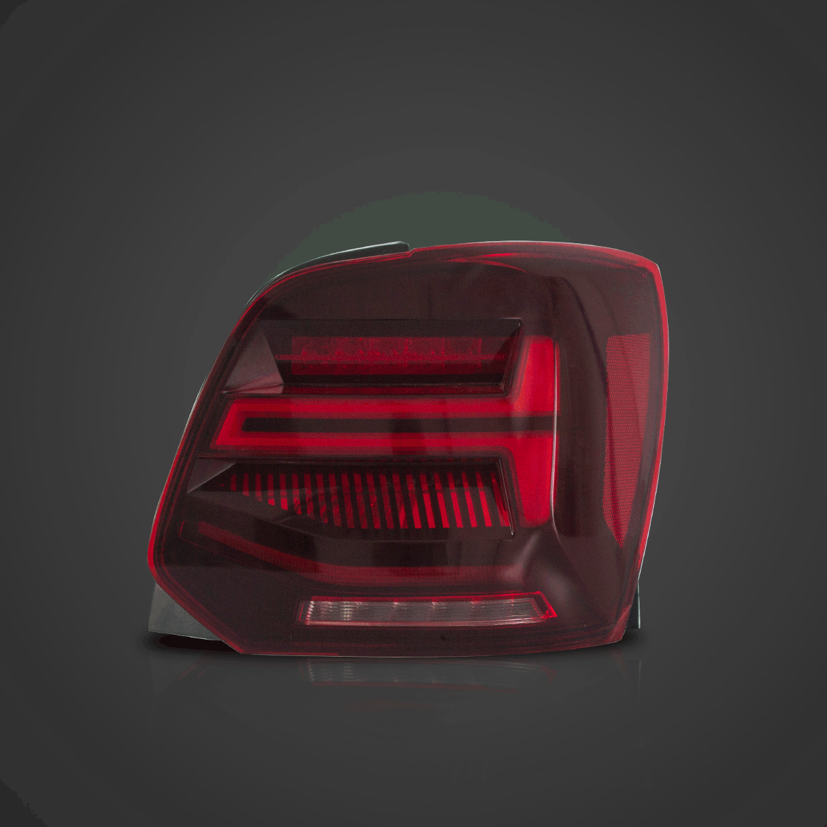 LED bloc de feux arrière avec Sequential clignotant pour 2009-2017 Volkswagen Polo 5th Gen (LWB/SWB） – vue 3