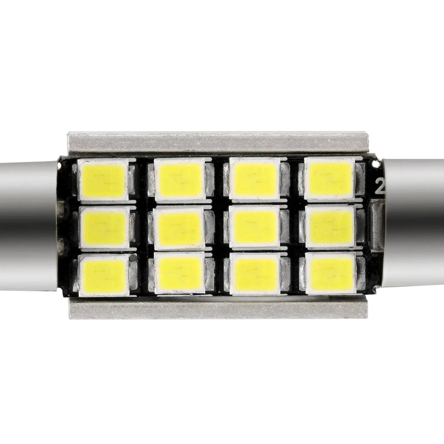 39MM DE3174 1.54" Festoon LED Interior/Dome/Map/License Plate Light Bulbs 2.7W 400LM 6500K blanc – 2 ampoules – vue 3