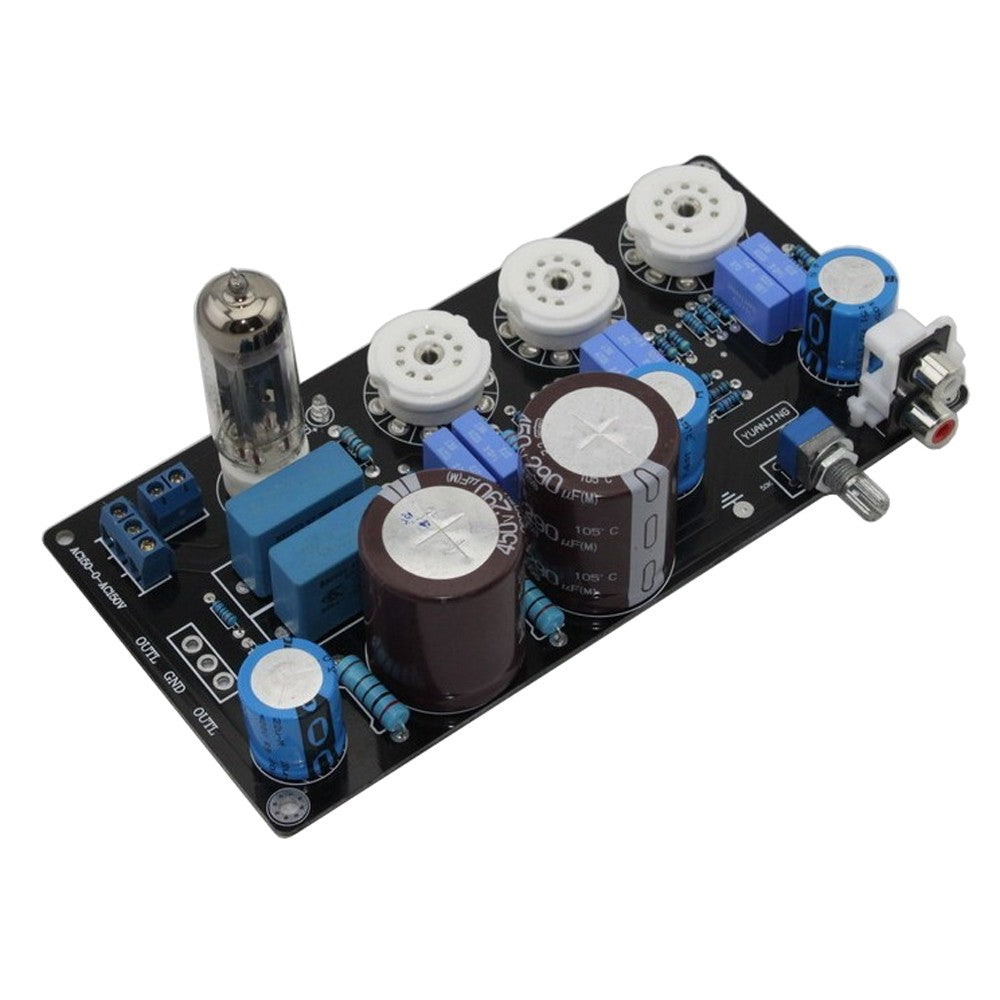 Carte d'ampli stéréo préamplificateur (faisant référence au circuit Maratz 7) – Réf. YJ-6N4-Maratz-7+Tube-6N4*3-6433 –…