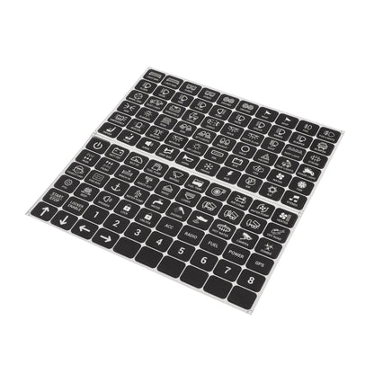 120 universel Stickers pour AC-1200/AR-600/RA80 XL/RB80 XL panneau de commande – NOVADOMIO
