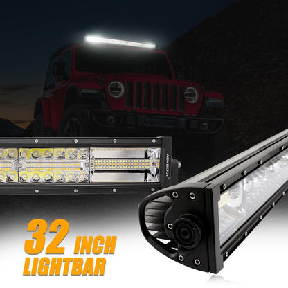 6 modes série orange et blanc Barres LED – vue 22 – NOVADOMIO