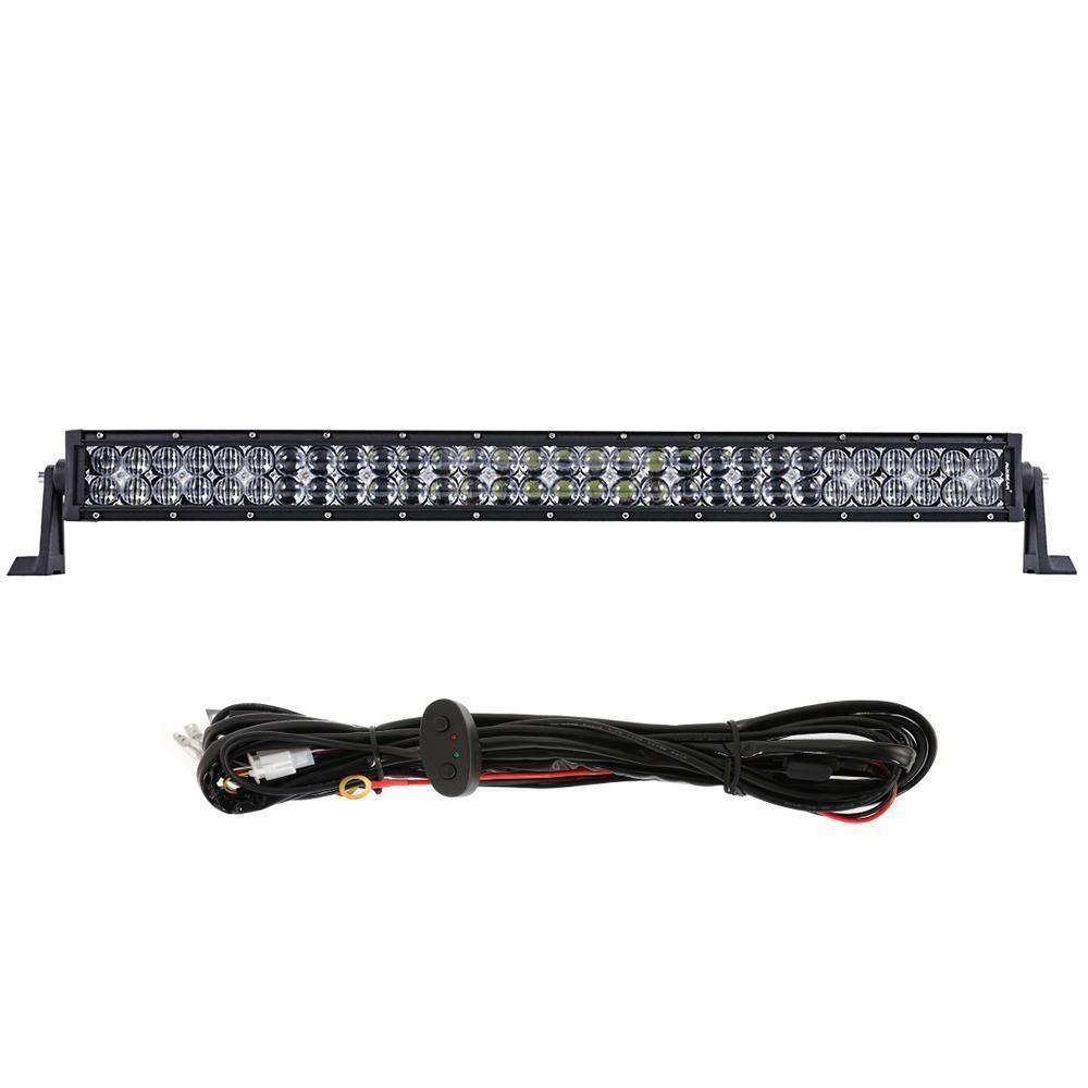 32 inch 5D série Straight/Curved faisceau combiné Double Row Barres LED pour SUV ATV UTV Trucks Pickup Boat
